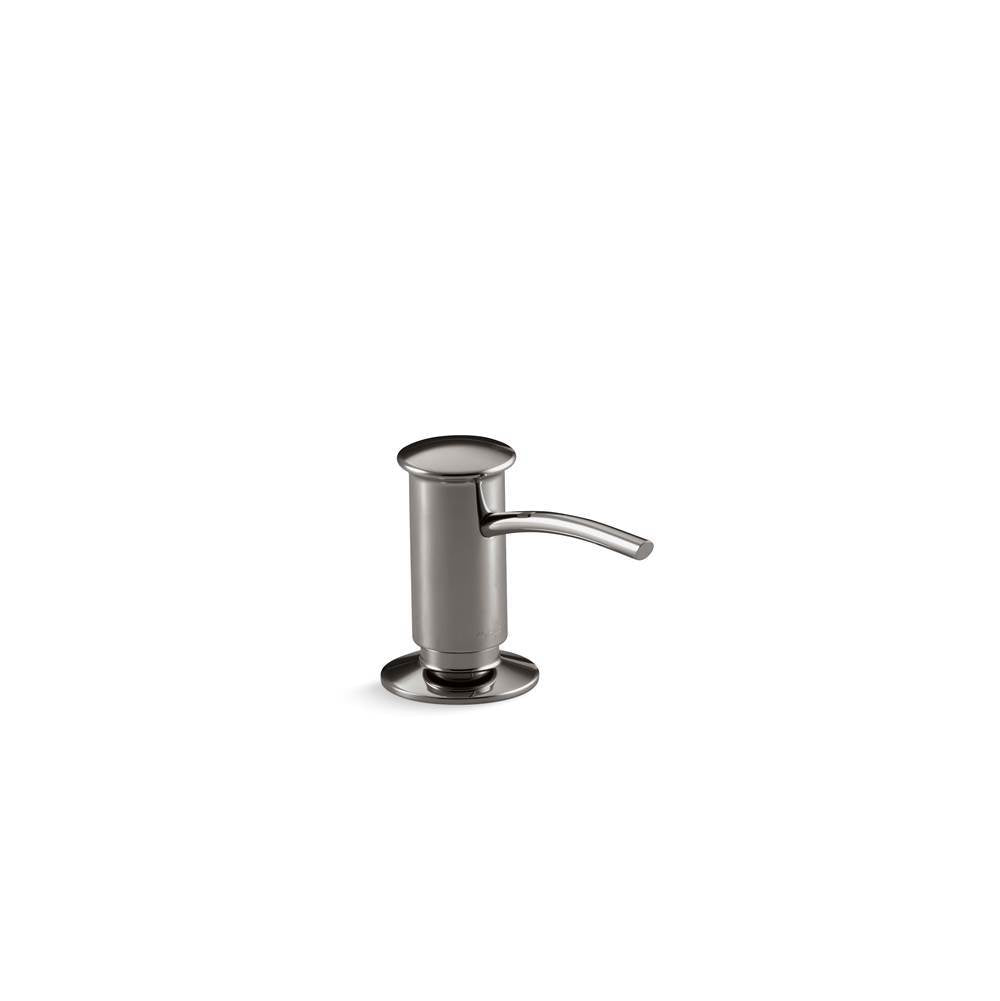 Kohler - Contemporary design soap/lotion dispenser - Vibrant Titanium