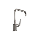 Kohler - Purist Single-handle kitchen sink faucet - Vibrant Titanium