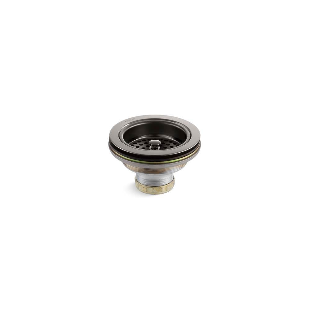 Kohler - Duostrainer Sink drain and strainer basket, less tailpiece - Vibrant Titanium