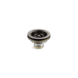 Kohler - Duostrainer Sink drain and strainer basket, less tailpiece - Vibrant Titanium