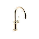Kohler - Artifacts Single-handle kitchen sink faucet - Vibrant French Gold