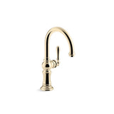 Kohler - Artifacts Single-handle kitchen sink faucet - Vibrant French Gold