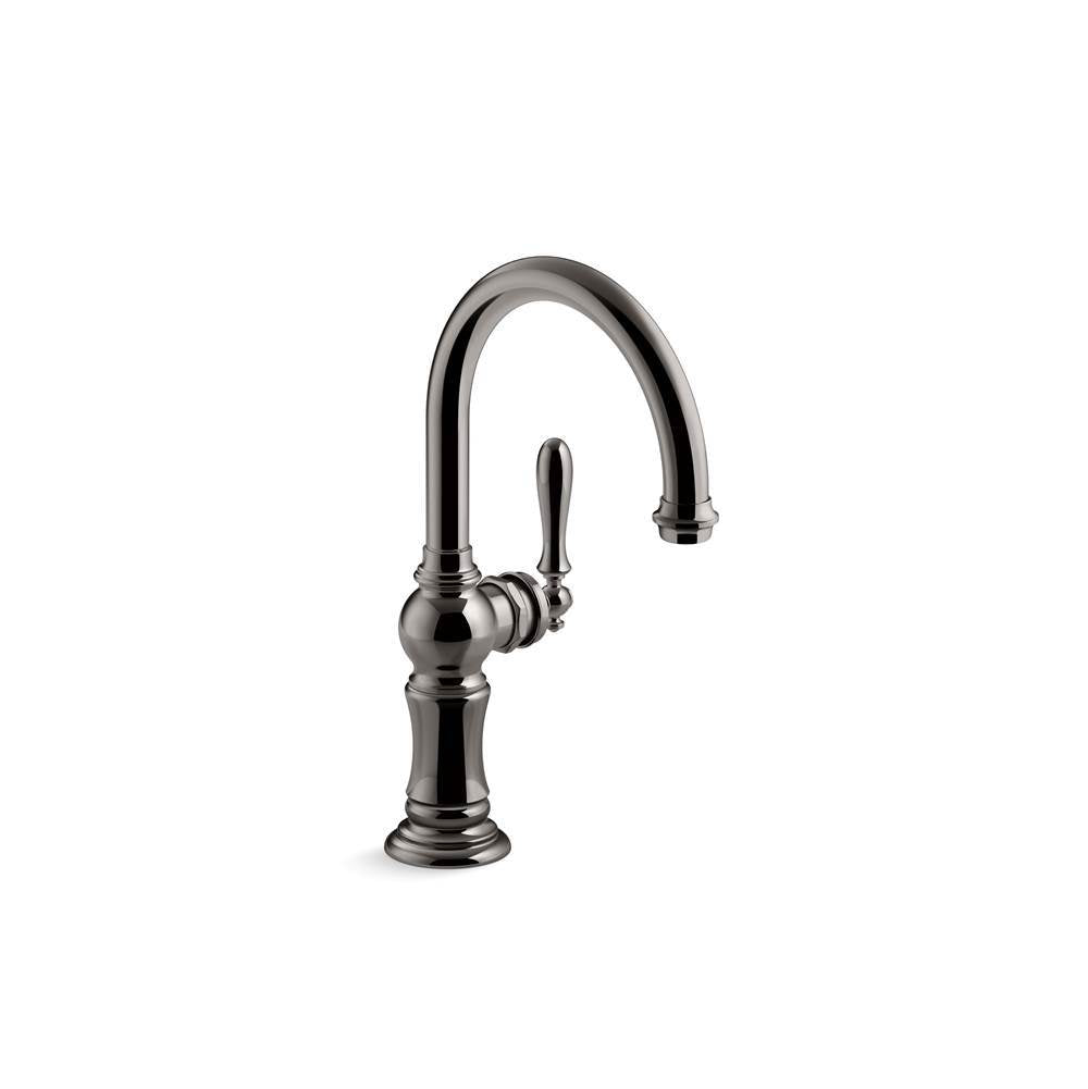 Kohler - Artifacts Single-handle kitchen sink faucet - Vibrant Titanium