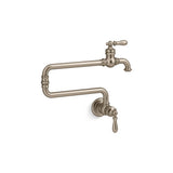Kohler - Artifacts Wall-mount pot filler - Vibrant Brushed Bronze