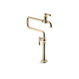 Kohler - Artifacts Deck-mount pot filler - Vibrant French Gold
