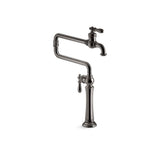 Kohler - Artifacts Deck-mount pot filler - Vibrant Titanium