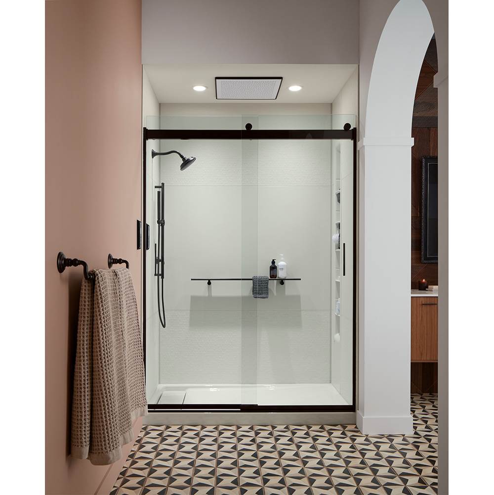 Real Rain 19'' two-function overhead shower panel, 1.75 gpm