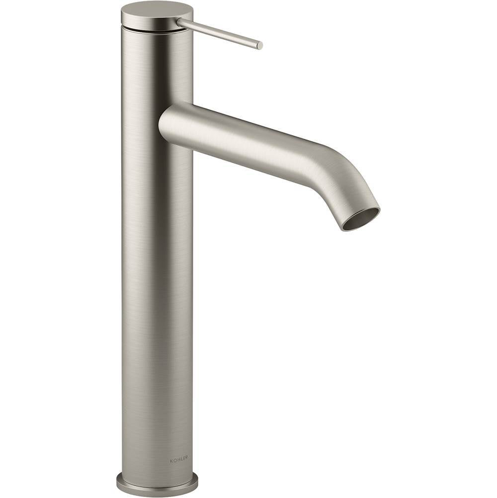 Kohler - Components Tall single-handle bathroom sink faucet, 1.2 gpm - Vibrant Brushed Nickel