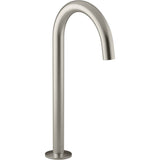 Kohler - Components Bathroom sink faucet spout with Tube design, 1.2 gpm - Vibrant Brushed Nickel