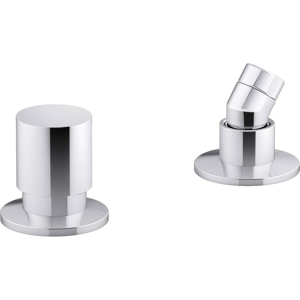 Kohler - Components Deck-mount handshower holder and two-way diverter valve - Polished Chrome