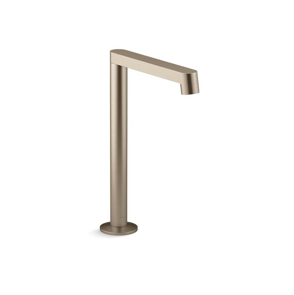 Kohler - Components Bathroom sink faucet spout with Row design, 1.2 gpm - Vibrant Brushed Bronze