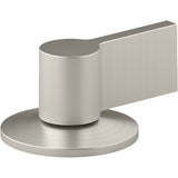 Kohler - Components Deck-mount bath faucet handles with Lever design - Vibrant Brushed Nickel