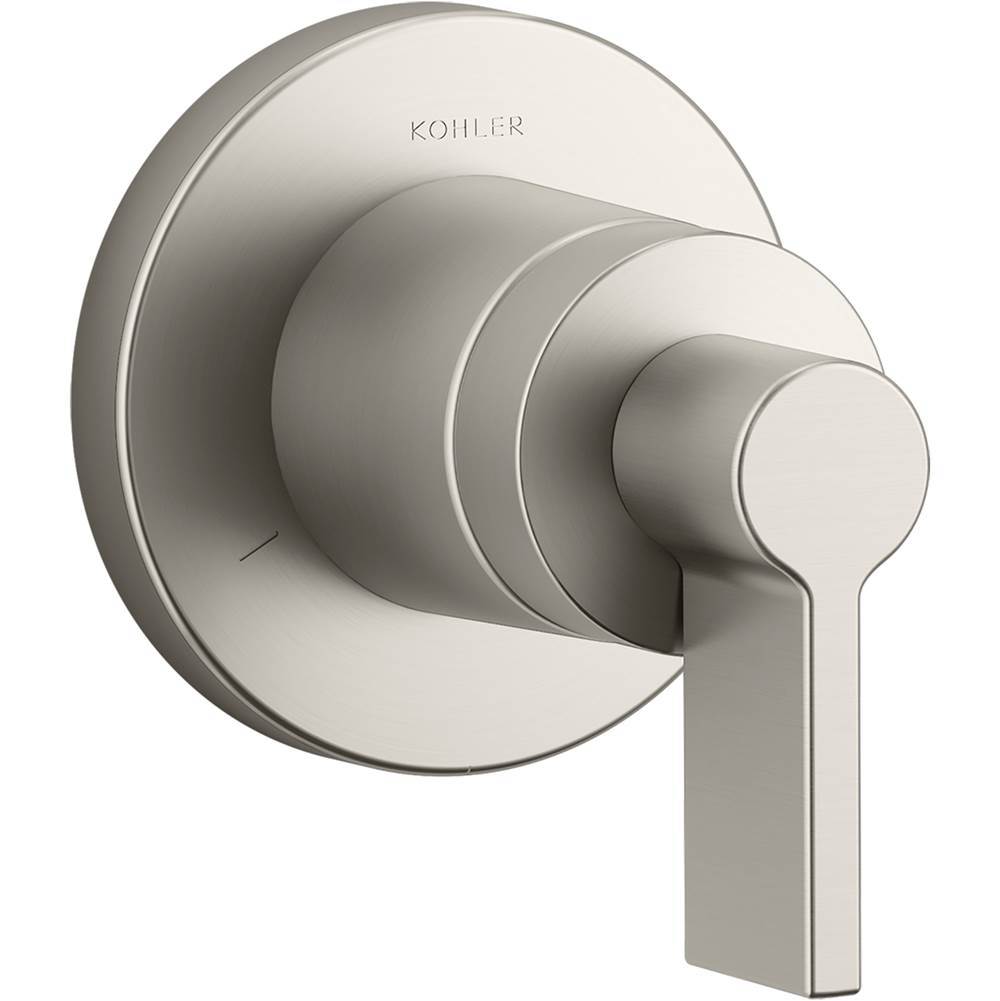 Kohler - Components MasterShower volume control valve trim with Lever handle - Vibrant Brushed Nickel