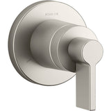 Kohler - Components MasterShower volume control valve trim with Lever handle - Vibrant Brushed Nickel