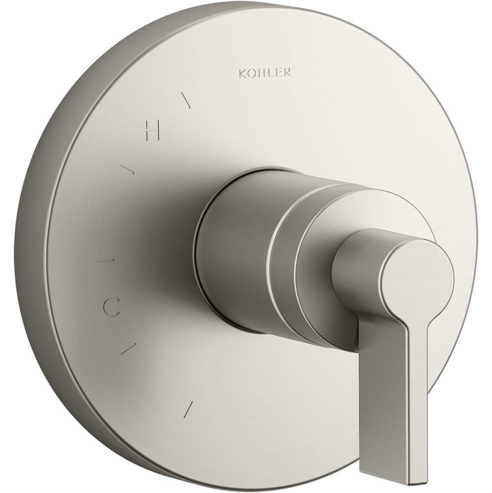 Kohler - Components Rite-Temp valve trim with Lever handle - Vibrant Brushed Nickel