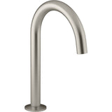 Kohler - Components Deck-mount bath spout with Tube design - Vibrant Brushed Nickel
