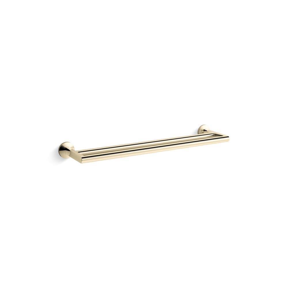 Kohler - Components Double towel bar - Vibrant French Gold