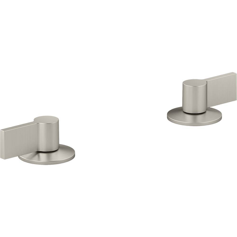 Kohler - Components Lever bathroom sink faucet handles - Vibrant Brushed Nickel