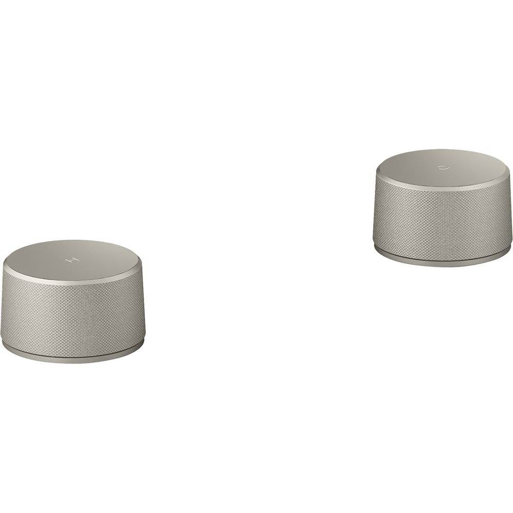 Kohler - Components Deck-mount bath faucet handles with Oyl design - Vibrant Brushed Nickel