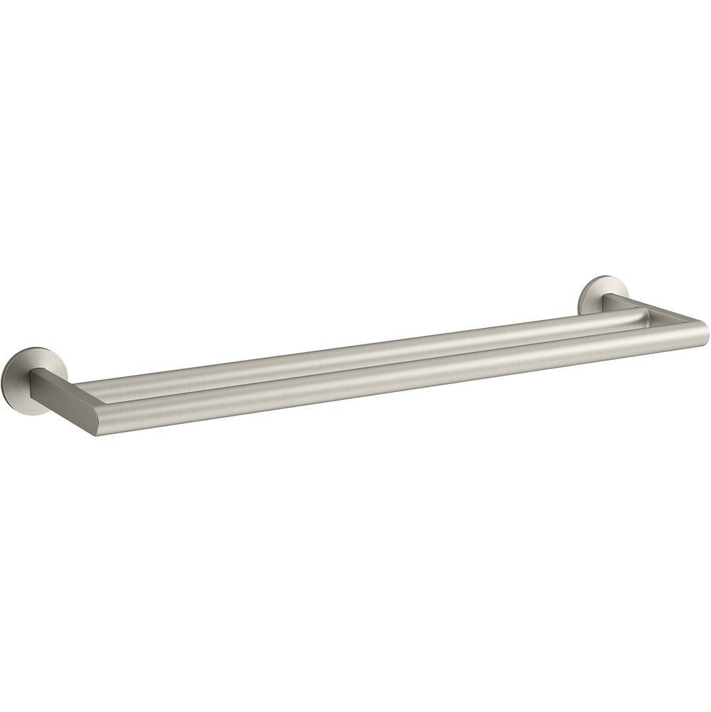 Kohler - Components Double towel bar - Vibrant Brushed Nickel