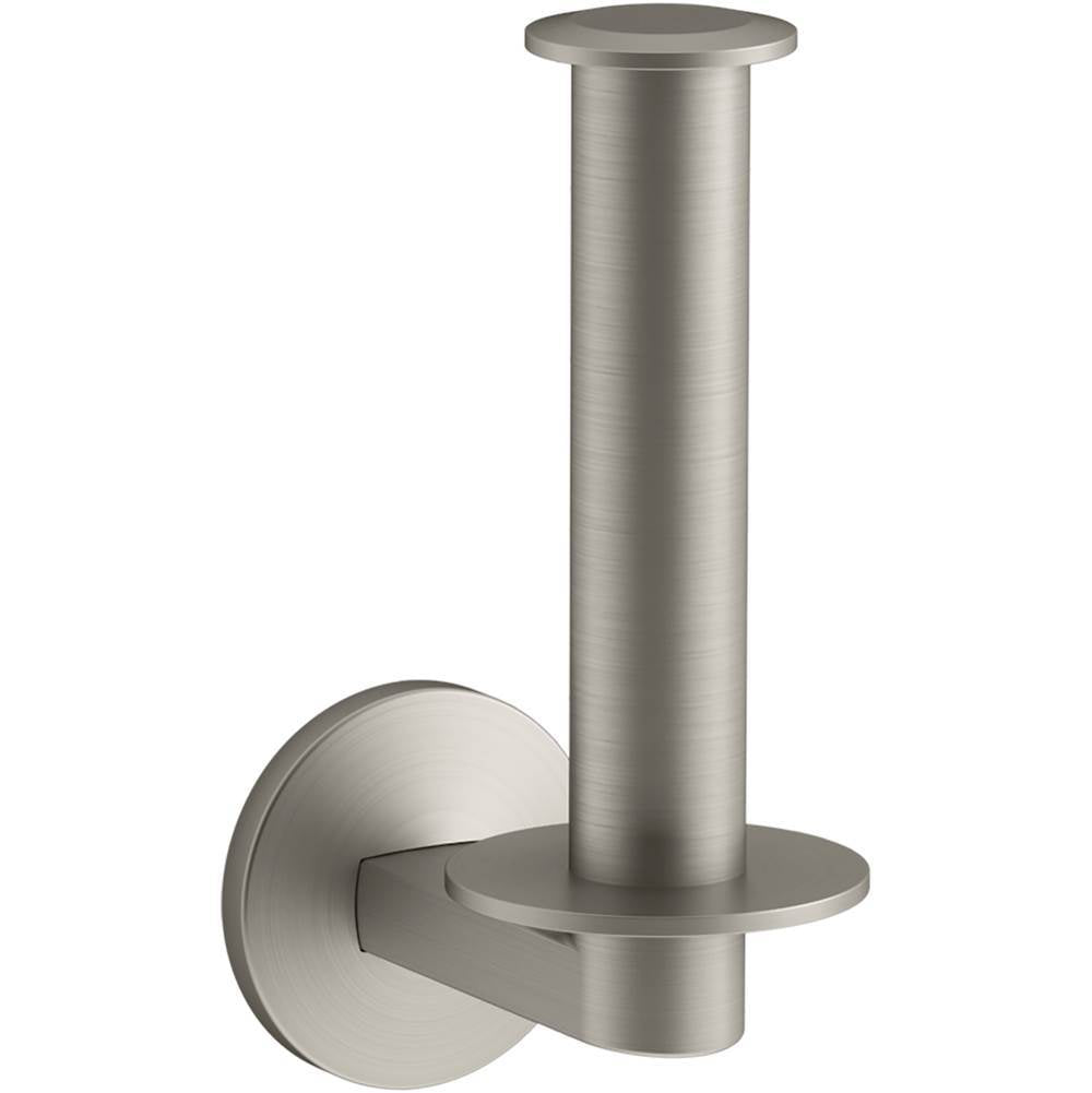 Kohler - Components Vertical toilet paper holder - Vibrant Brushed Nickel