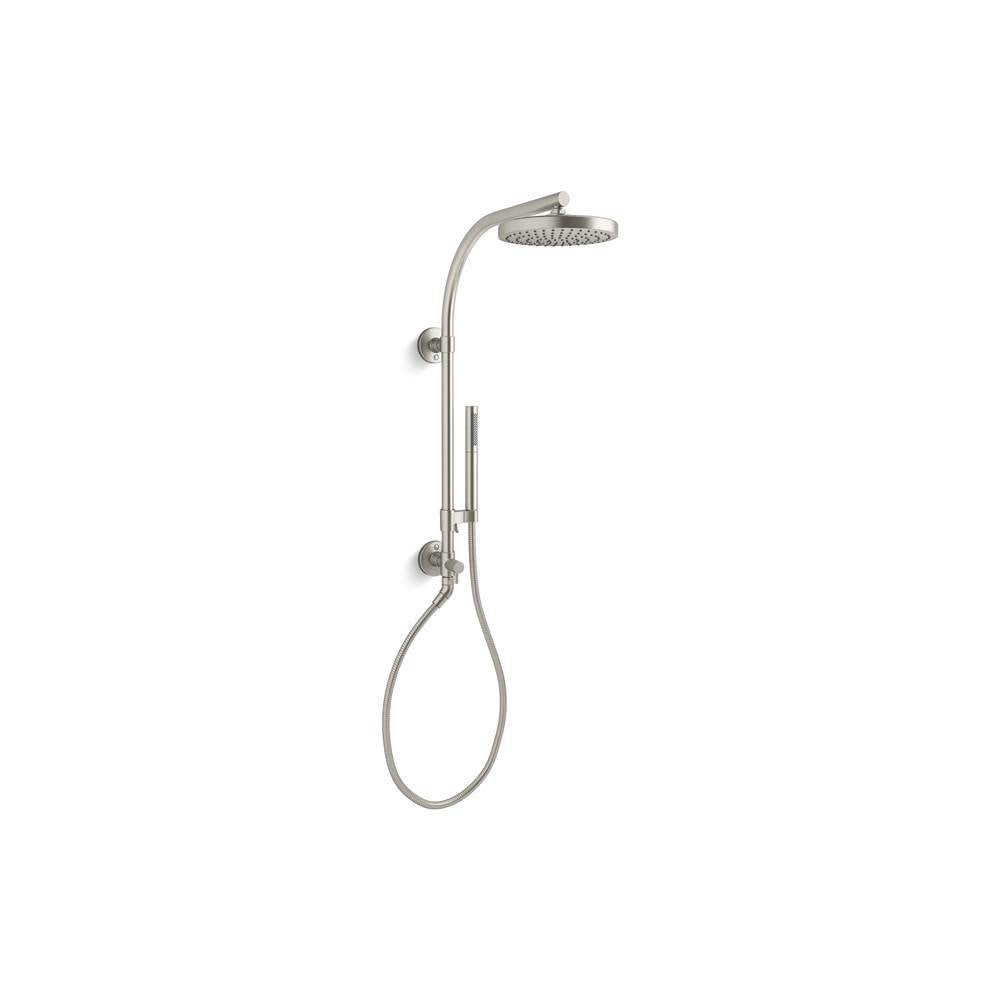 Kohler - Awaken Shift HydroRail-R shower column kit, 2.5 gpm - Vibrant Brushed Nickel