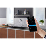Graze Touchless pull-down kitchen sink faucet with KOHLER KonnectE and three-function sprayhead