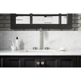 Components Bathroom sink faucet spout with Ribbon design, 1.2 gpm