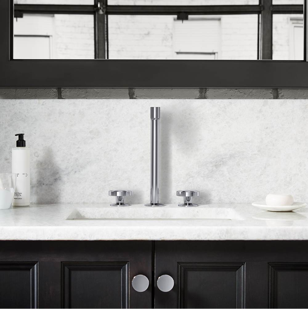 Components Bathroom sink faucet spout with Row design, 1.2 gpm