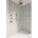 Composed MasterShower volume control valve trim with cross handle