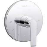 Kohler - Avid MasterShower temperature control valve trim - Polished Chrome