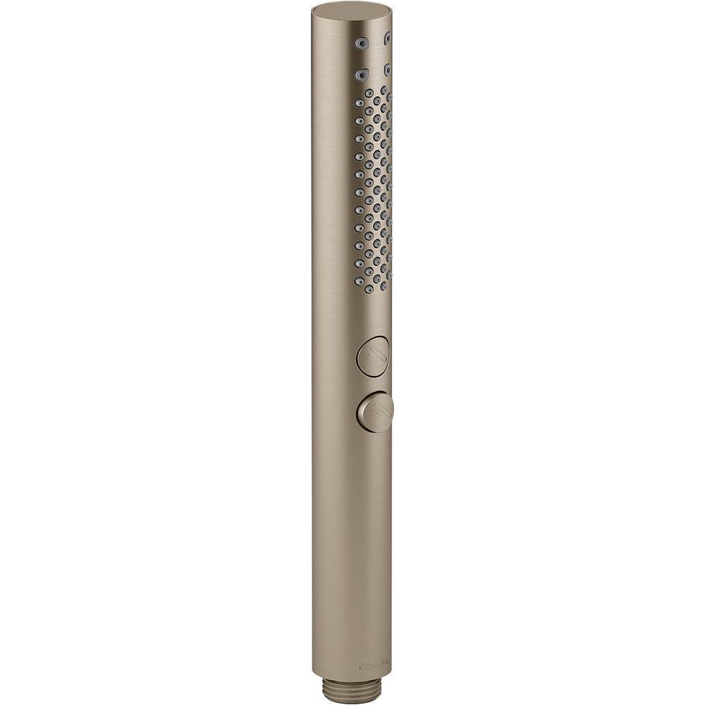 Kohler - Shift+ Round two-function handshower, 1.75 gpm - Vibrant Brushed Bronze