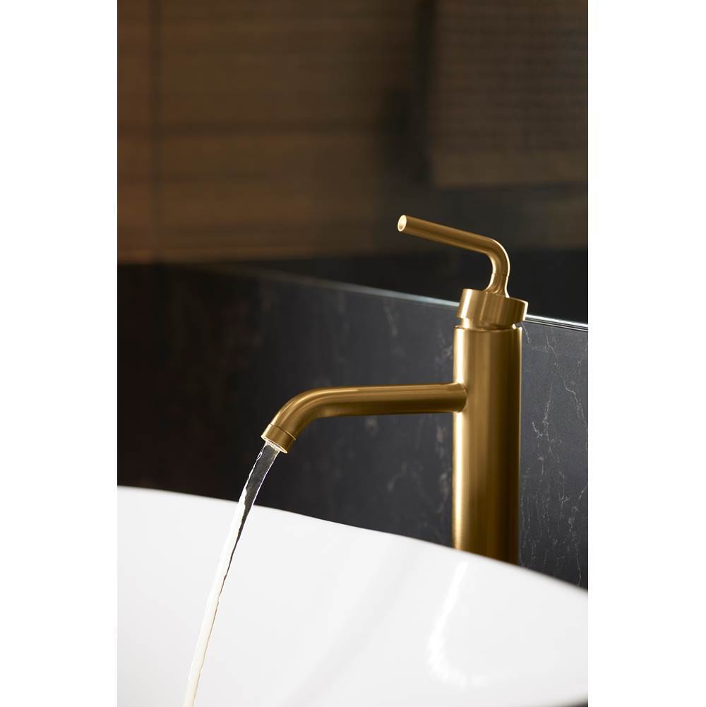 Purist Tall single-handle bathroom sink faucet with Lever handle, 1.2 gpm
