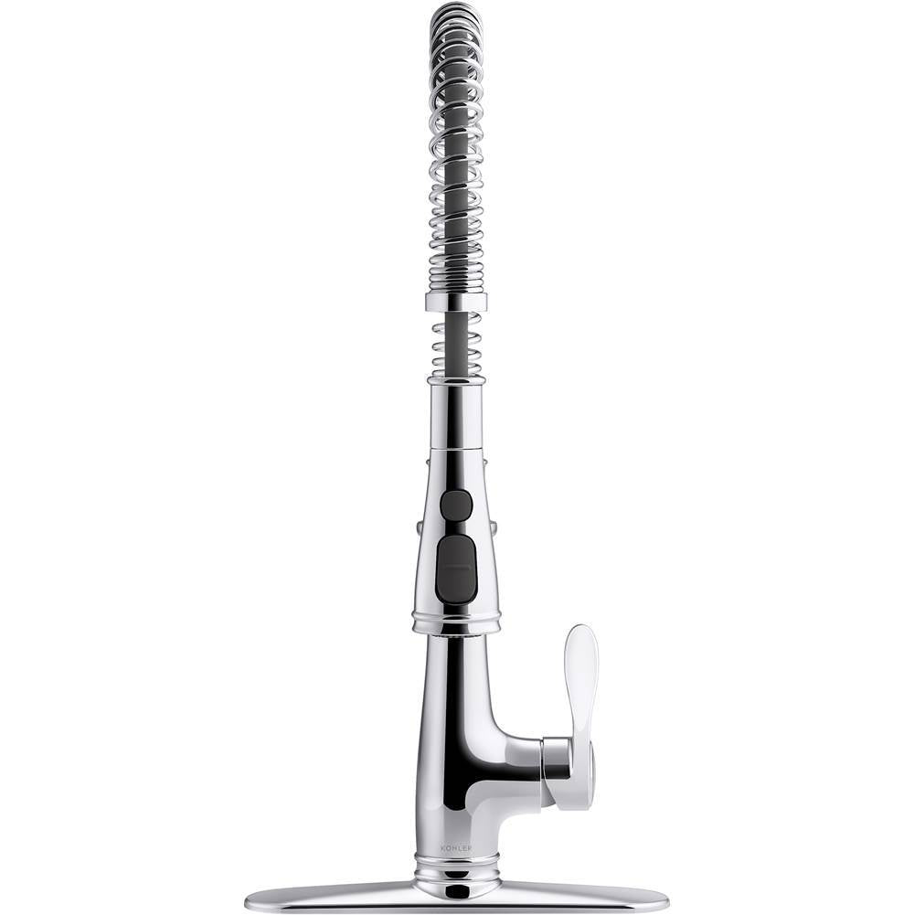 Bellera Semi-professional kitchen sink faucet with three-function sprayhead