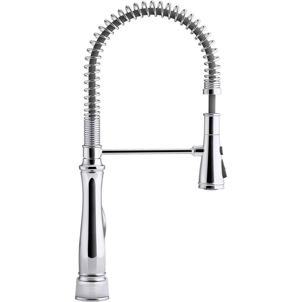 Bellera Semi-professional kitchen sink faucet with three-function sprayhead