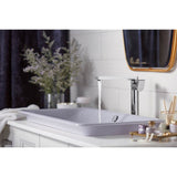 Composed Tall single-handle bathroom sink faucet with Lever handle, 1.2 gpm