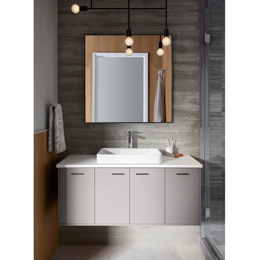 Parallel Tall single-handle bathroom sink faucet, 1.2 gpm