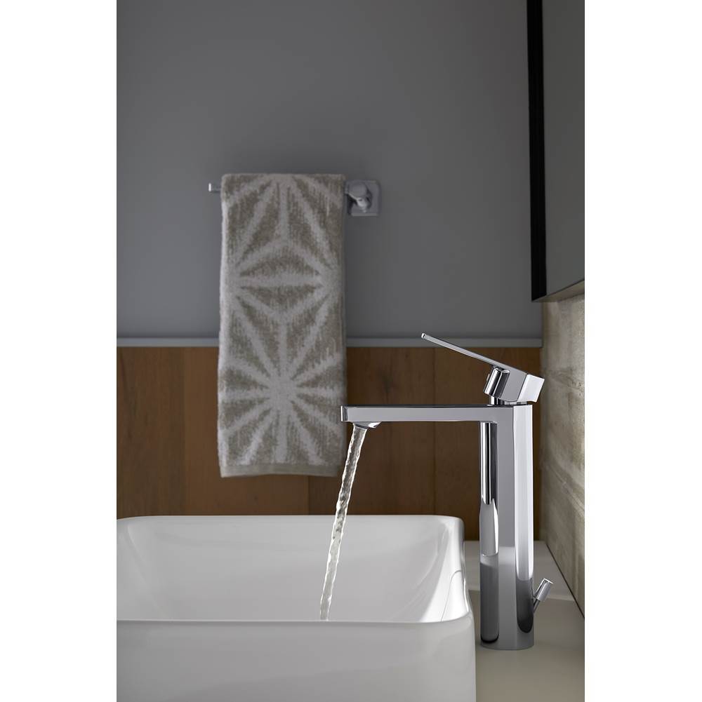 Parallel Tall single-handle bathroom sink faucet, 1.2 gpm