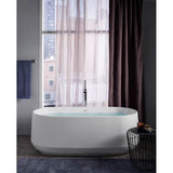 Parallel Floor-mount bath filler trim with handshower