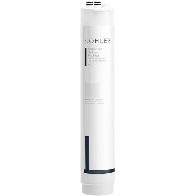 Kohler - Aquifer Reverse osmosis (RO) sediment pre-filter replacement