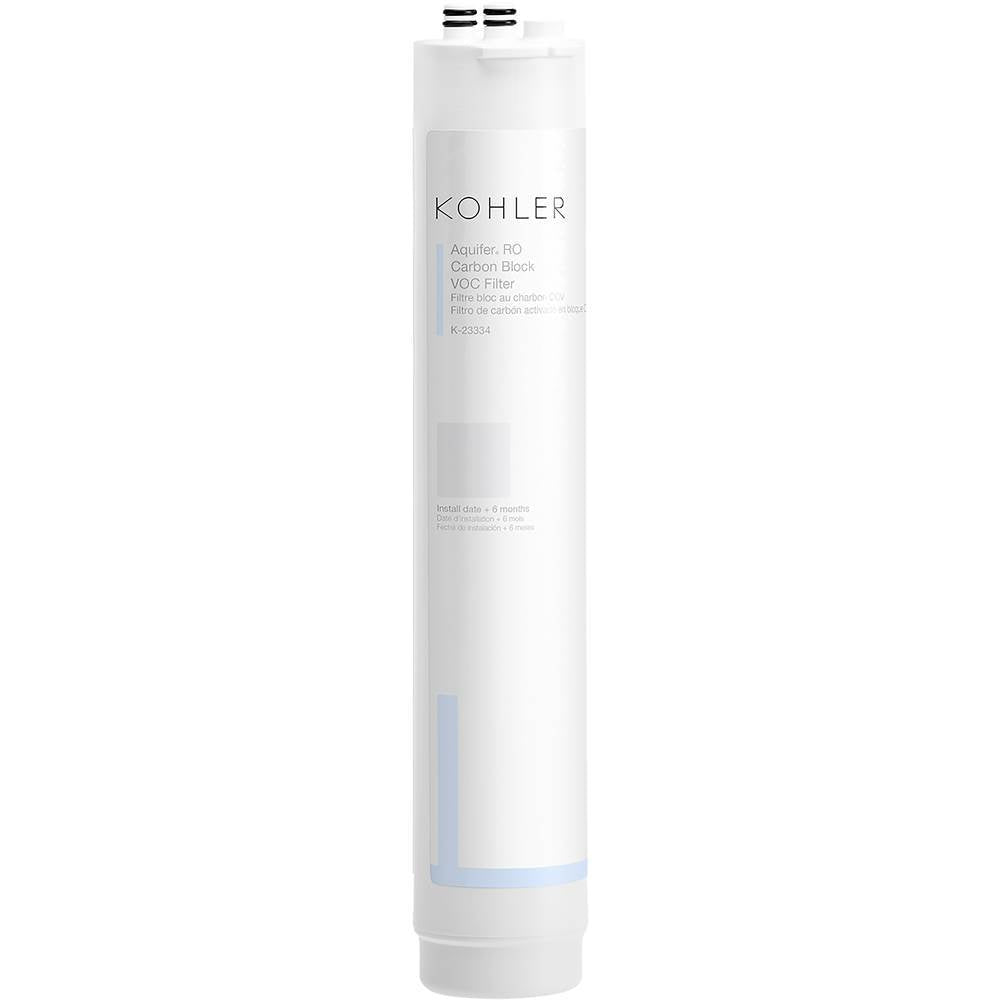 Kohler - Aquifer Reverse osmosis (RO) carbon block VOC filter replacement