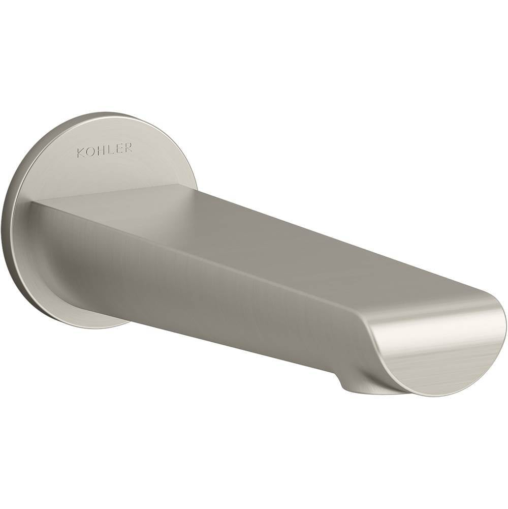 Kohler - Avid Wall-mount bath spout - Vibrant Brushed Nickel