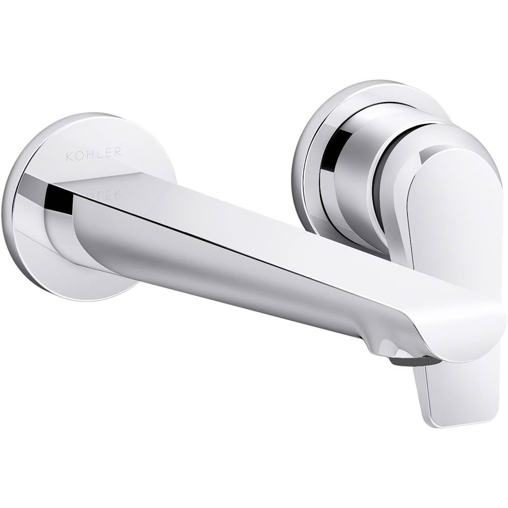 Kohler - Avid Wall-mount bathroom sink faucet, 1.2 gpm - Polished Chrome