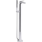 Kohler - Avid Floor-mount bath filler trim - Polished Chrome