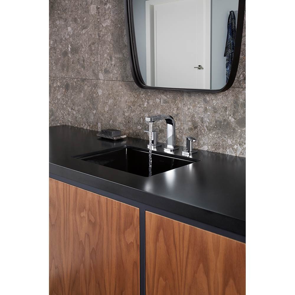 Parallel Widespread bathroom sink faucet, 1.2 gpm