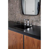 Parallel Widespread bathroom sink faucet, 1.2 gpm