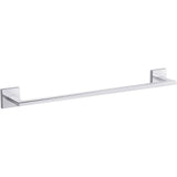 Kohler - Square 18'' towel bar - Polished Chrome