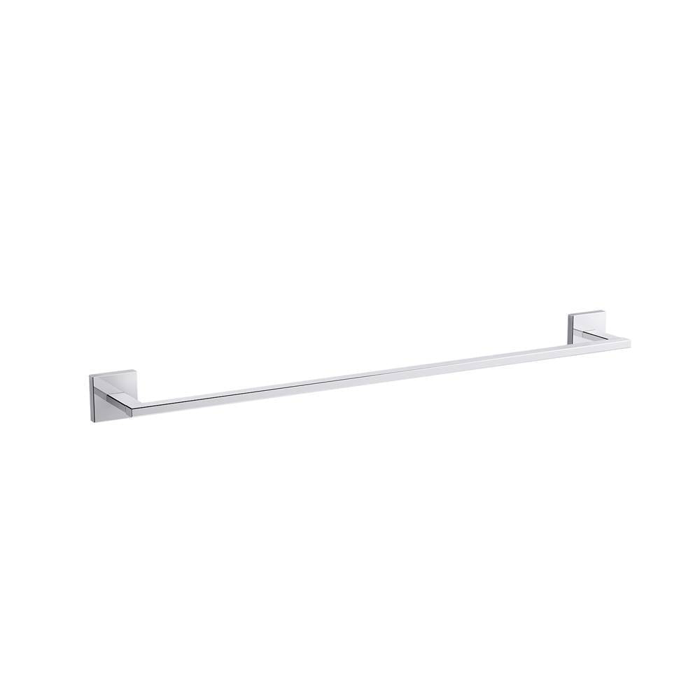 Kohler - Square 24'' towel bar - Polished Chrome