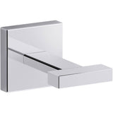 Kohler - Square Robe hook - Polished Chrome