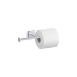 Square Double toilet paper holder